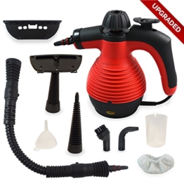 ALL IN ONE Comforday DAMPFREINIGER Steam Cleaner für Boden, Fenster, Autositze, Arbeitsflächen, Mülleimer, Kühlschrank, Schneidebretter, Badezimmer, Polster, Matratze, Vorhänge, Teppiche u. KatzenWC - 1