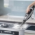 Deik Dampfreiniger, Praktischer 2-in-1 Dampfbesen für hygienische und gründliche Sauberkeit, ideal geeignet für Hartböden und Teppiche, Schwarz - 5