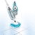 Dirt Devil DD302-0 AquaClean Dampfmopp und Handdampfreiniger (multifunktionsdampfreiniger, abnehmbarer, 10 verschiedene aufsätze, Steamboost) weiß / blau - 4